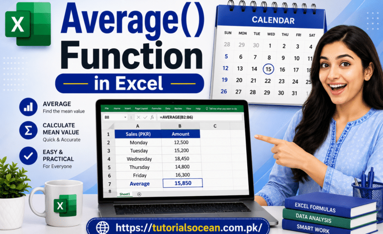 Average Function in Excel