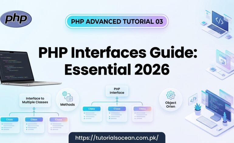 PHP Interfaces abstract classes and traits example code